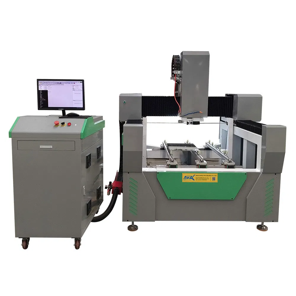 Mini 600*600mm Mirror Engraving Max Marking Laser Glass Sandblasting Frosting Etching Machine