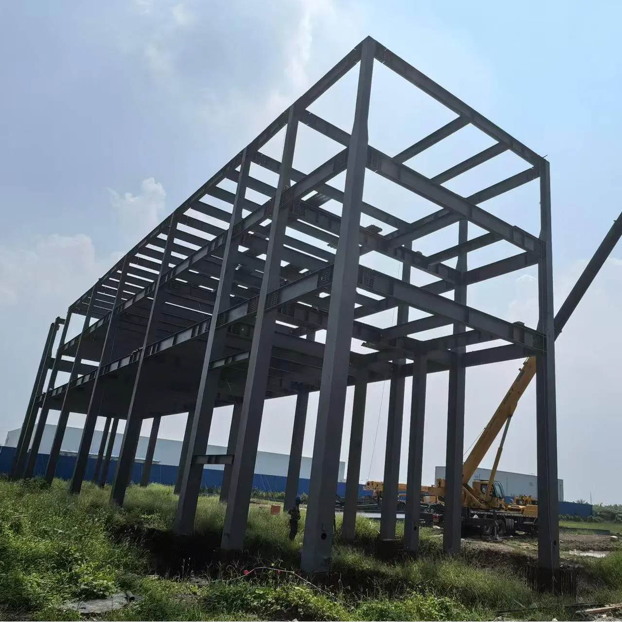 Wholesale Prefabricated Steel Structure Storage with Customized Drawing Design