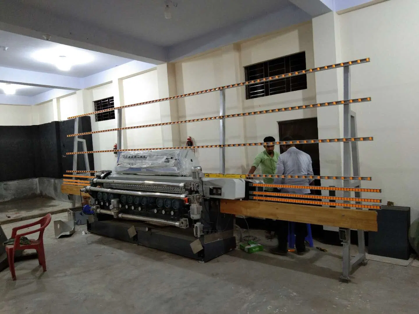 Glass Bevelling Machine