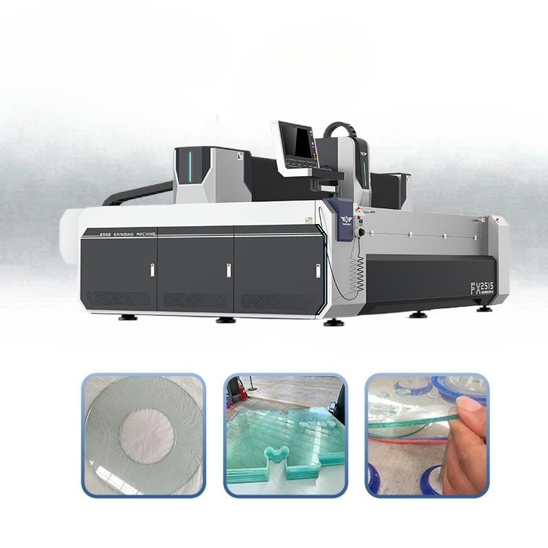 Durable Automatic CNC Glass Processing Center