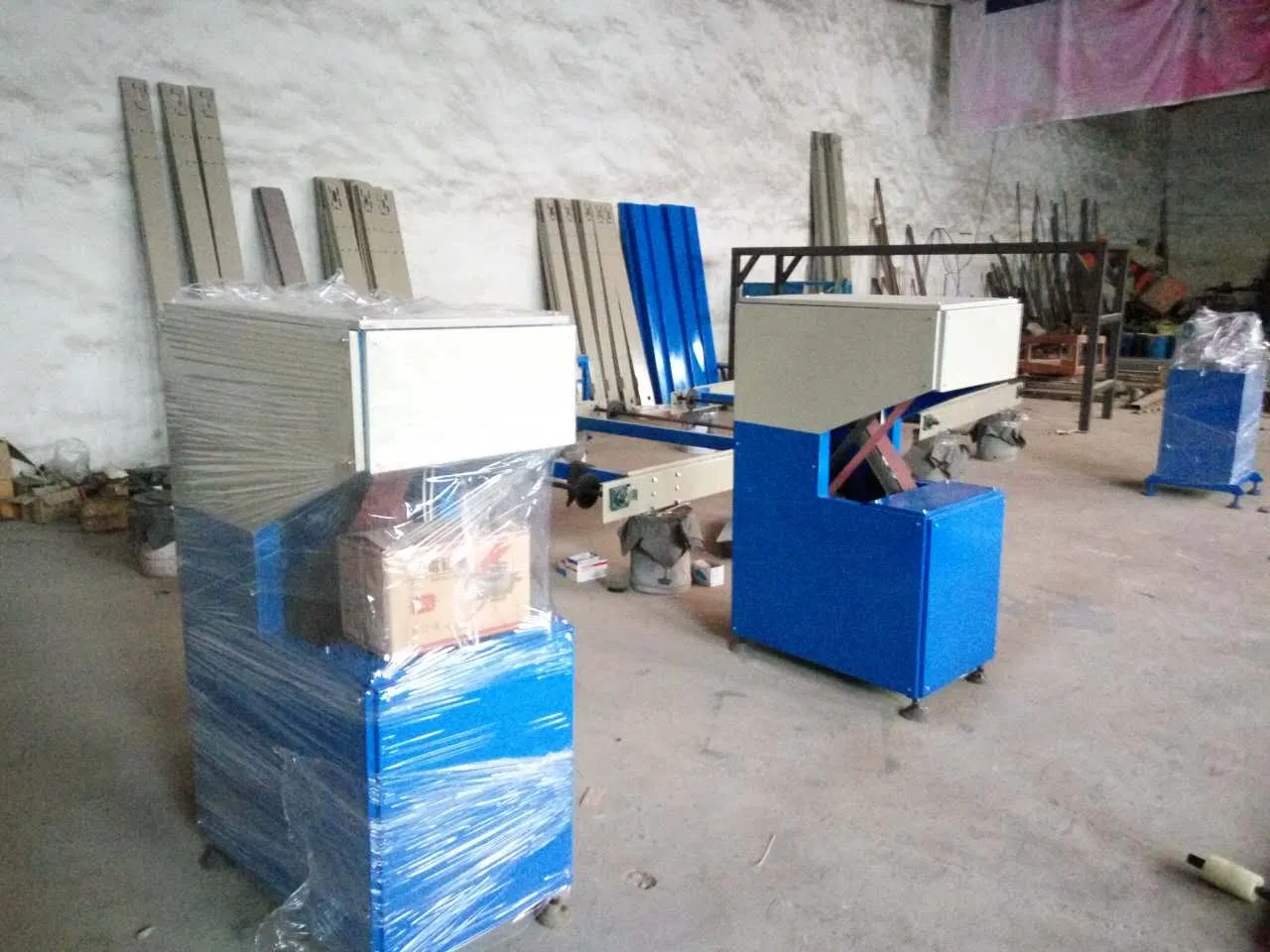 Insulated Glass Production Machine with Sand Belt Edging Machine
