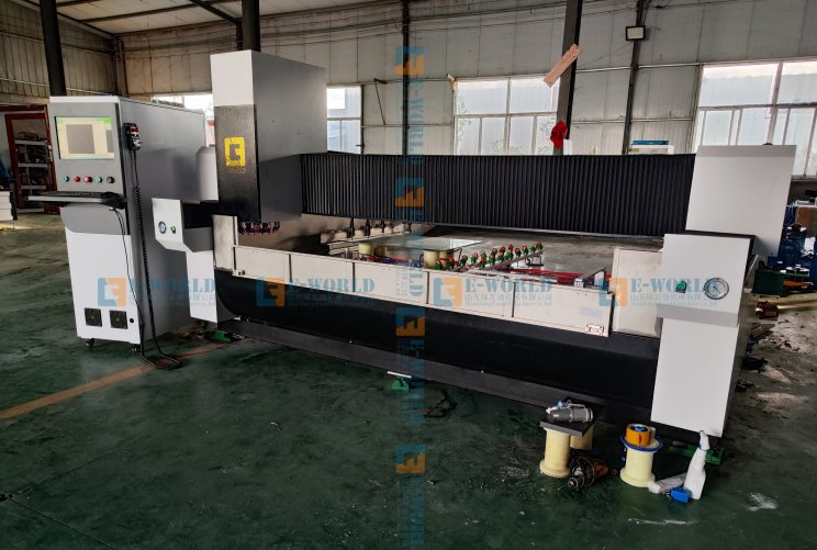 Advanced CNC Glass Processing Center for Cutting, Polishing, and Drilling