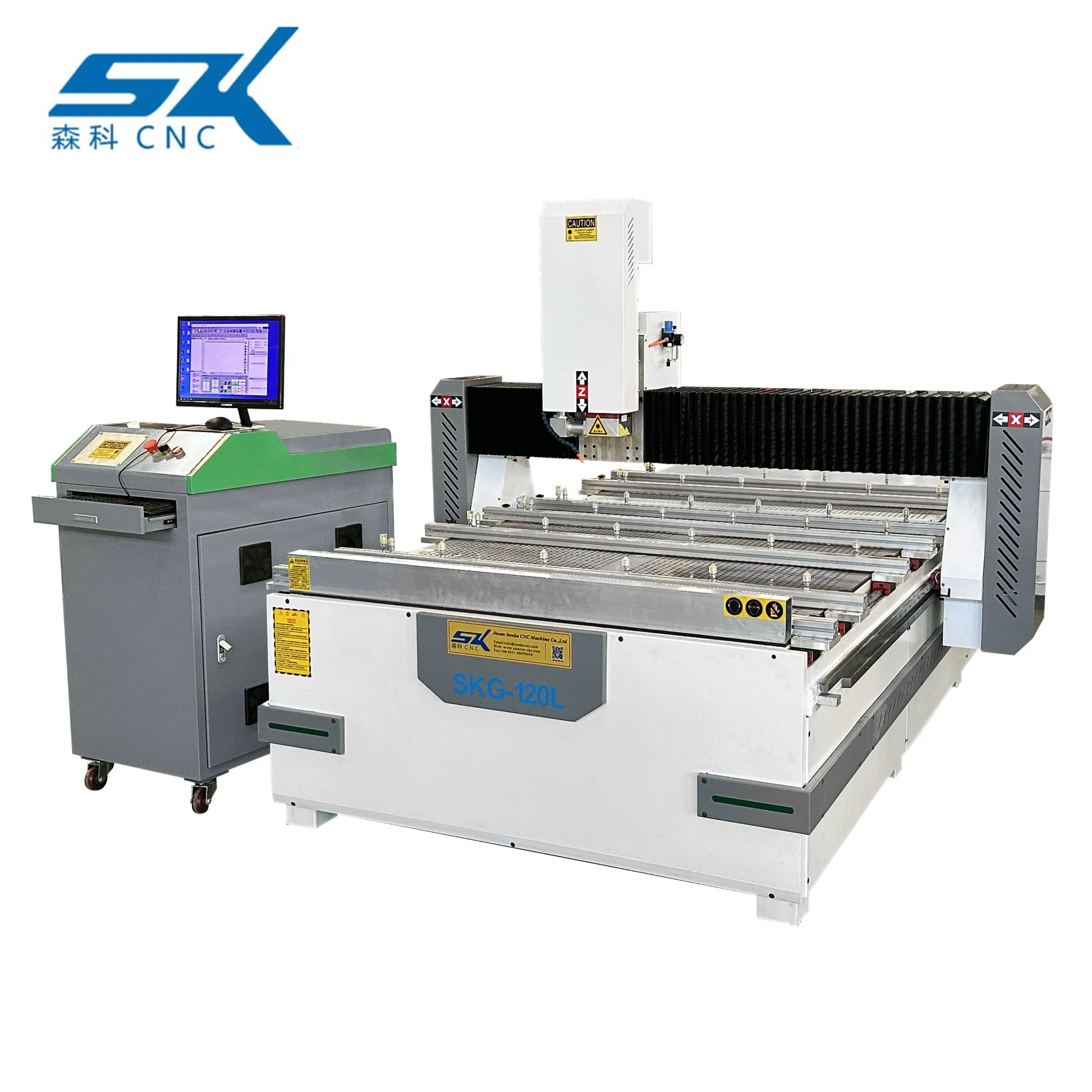 1325 Smart Bathroom Mirror Glass Laser Sand Blasting Frosting Marking Drilling Cutting Machine