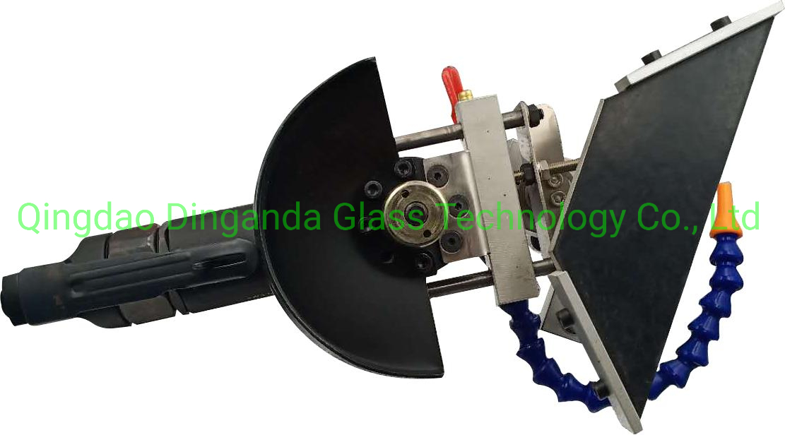 Glass Corner Edging and Polishing Machine Small Glass Edge Grinding Machine