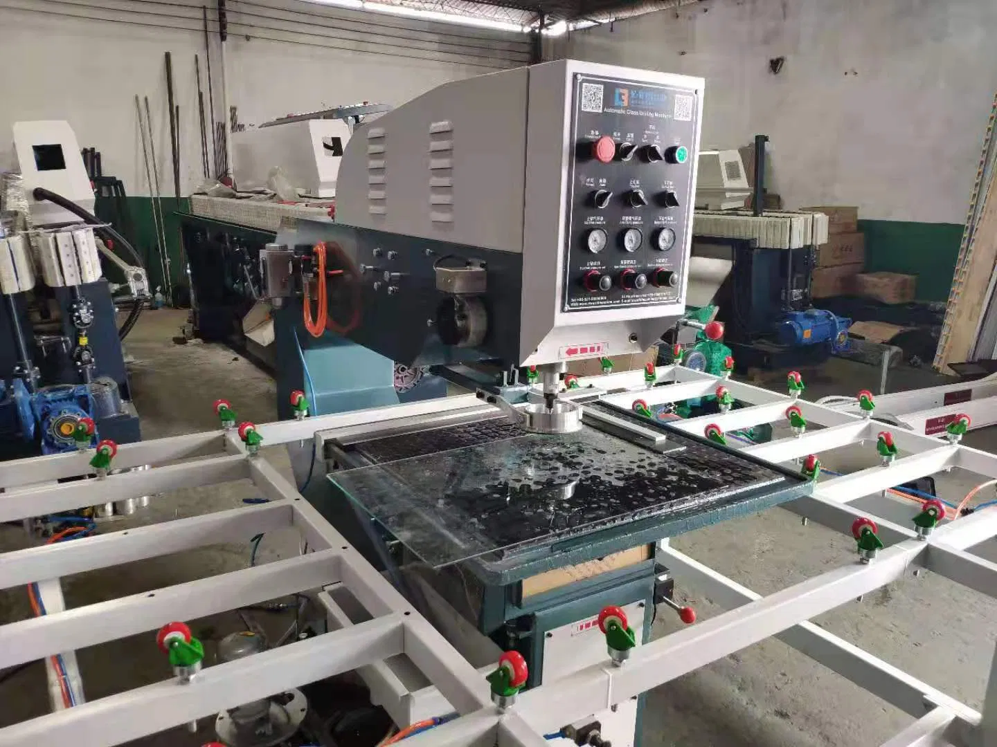 Horizontal Automatic Glass Drilling Machine E-Ld0222