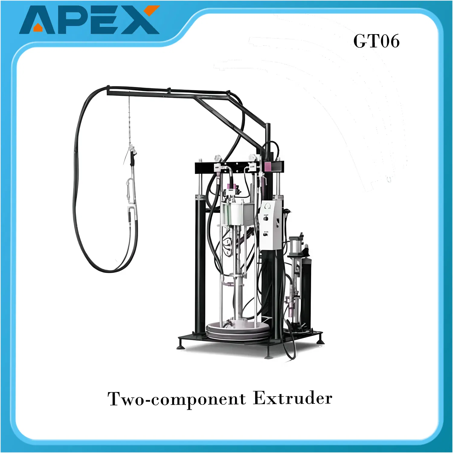 High Quality Insulated Insulating Glass Two Component Silicone Sealant Extruder for Igu Double Glazing Glass Machine