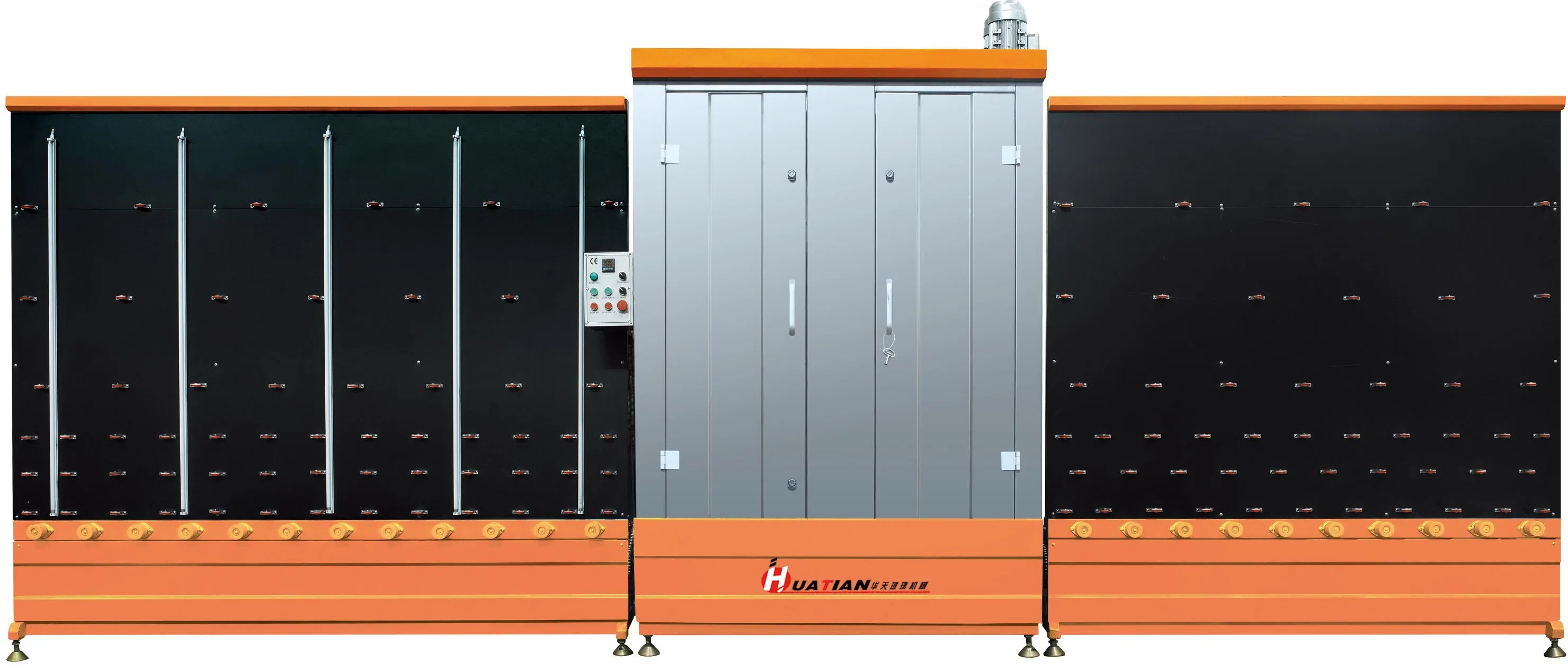 Horizontal / Vertical Flat Glass Washing Washer Machine Factory