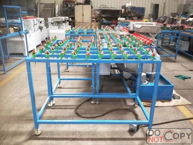 Fast Two Motor Easy Four Side Glass Edging Machine