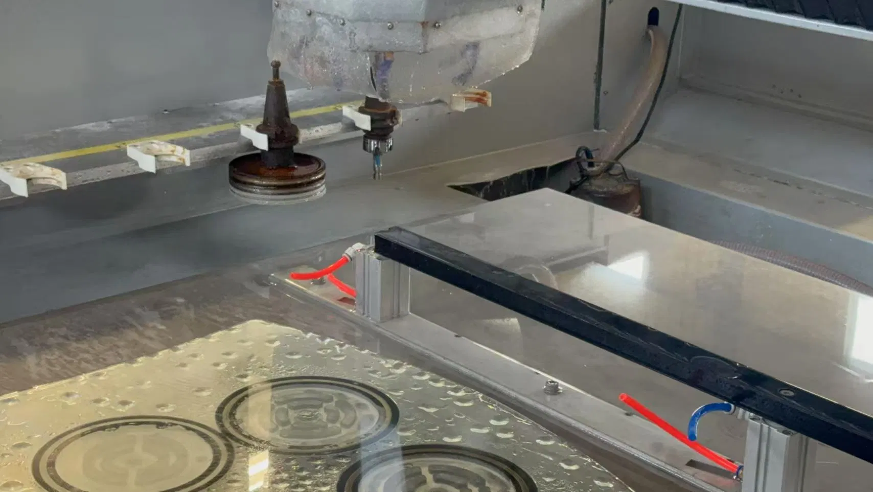 Precision CNC Glass Machine for Advanced Drilling, Cutting, and Grinding
