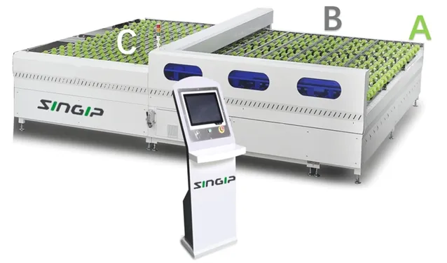 Dimension Detecting Table