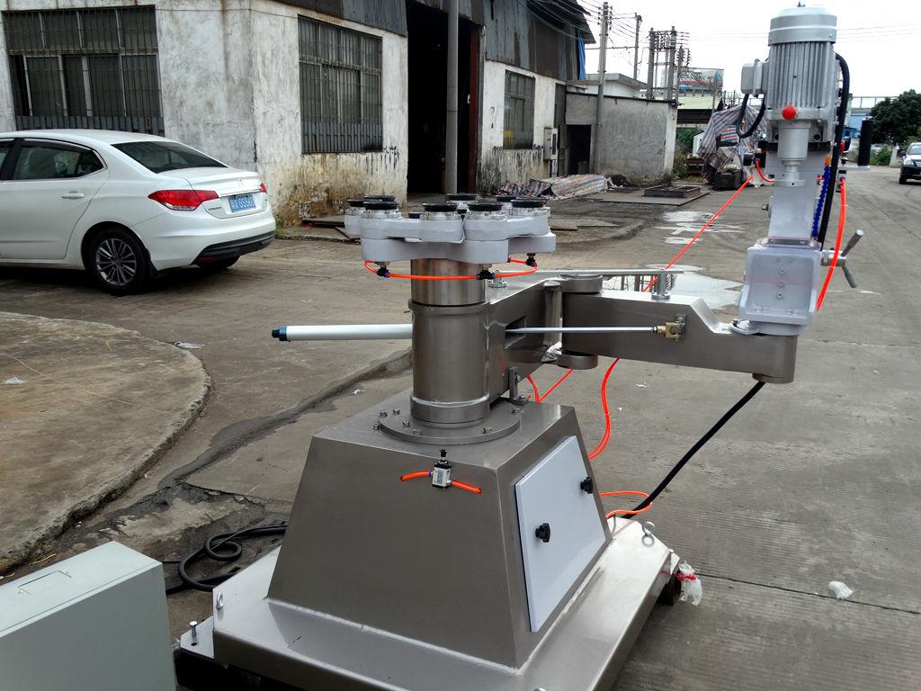 Irregular Glass Edging Round and Oval Beveling Shape Grinding Machine with Automatic Operation