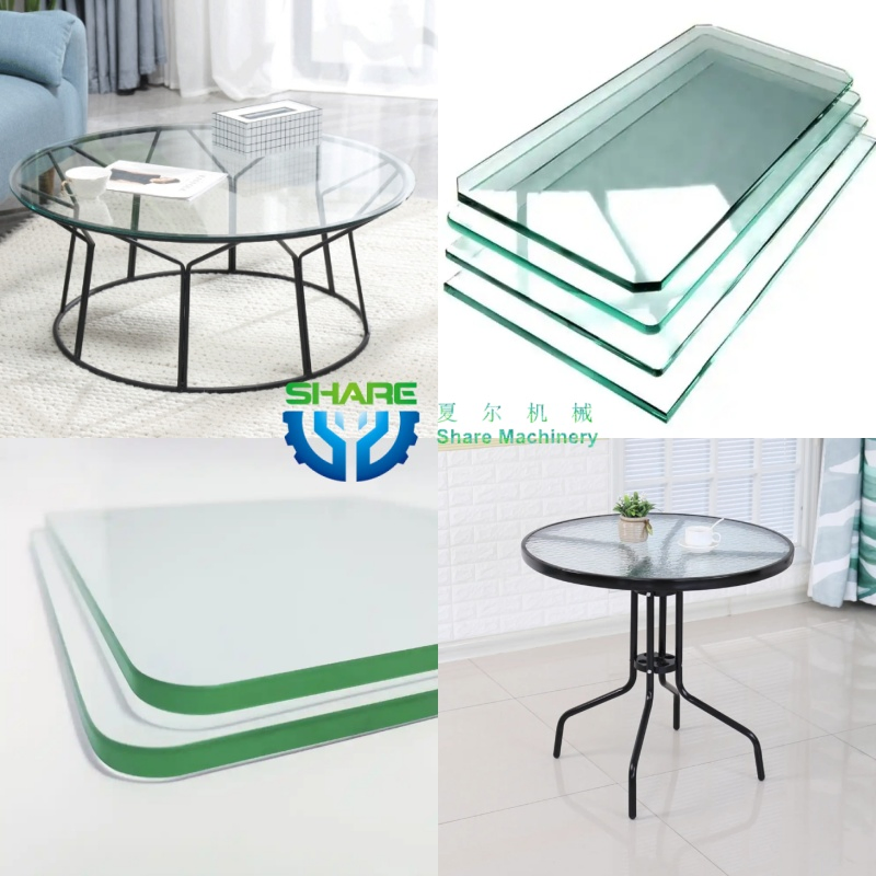 Glass Shape Edging and Polishing Machine Horizontal Glass Edging Polishing Machine Round Glass Edge Polishing Machine Glass Polishing Machine Edge