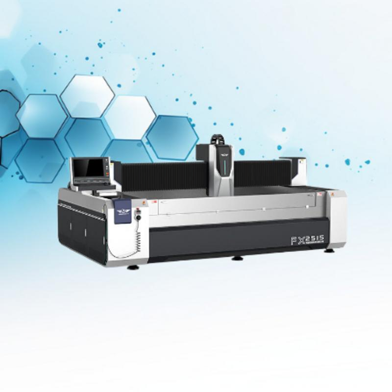 3 Axis CNC Glass Processing Center Horizontal CNC Glass Working Center