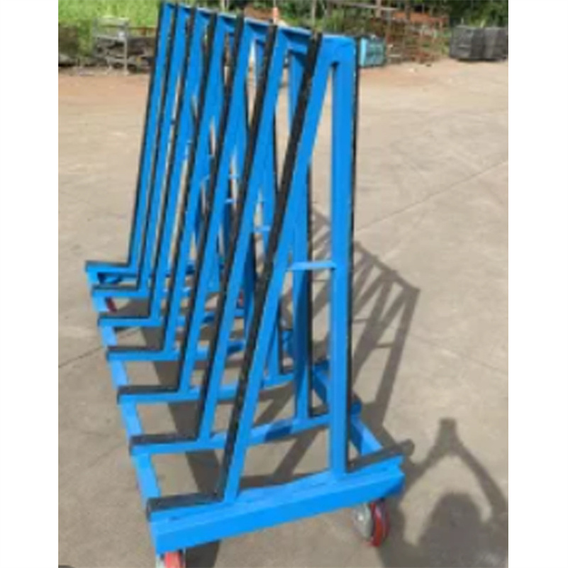 Glass Storage L-Shaped a-Shaped Turnover Rack Display Placement Glass Loading and Unloading Rack