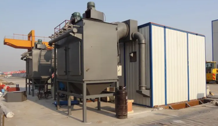 Sand Blasting Room Layout