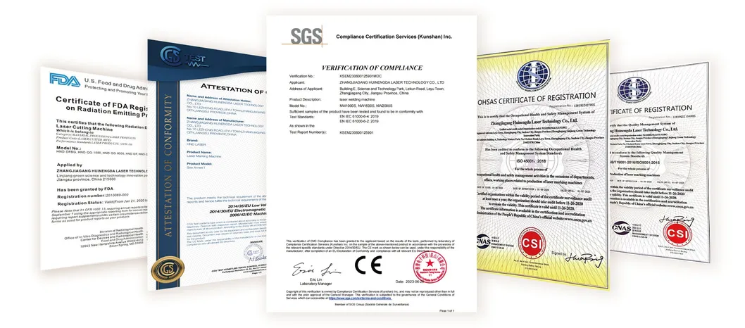 Certification Display