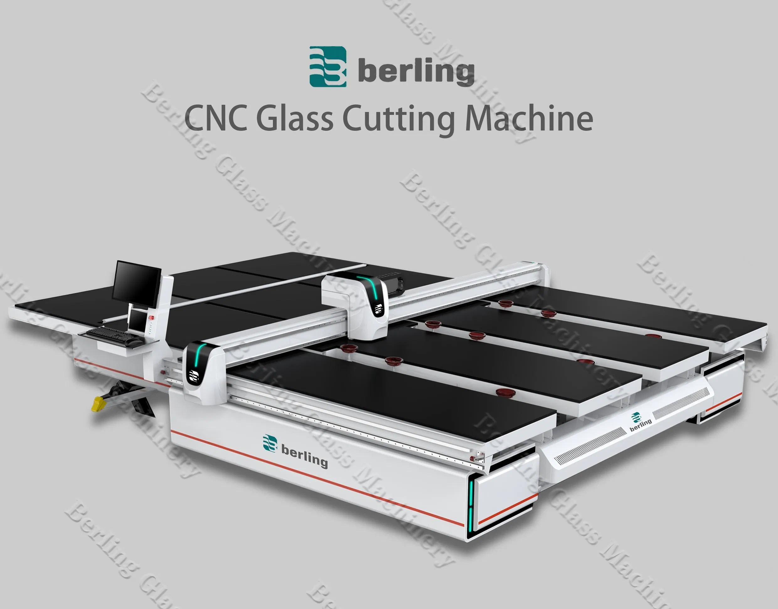 CNC Glass Cutting Machine with Automatic Loading Breaking Table Laser Printer Low-E Deletion Glass Cutting Machine Line