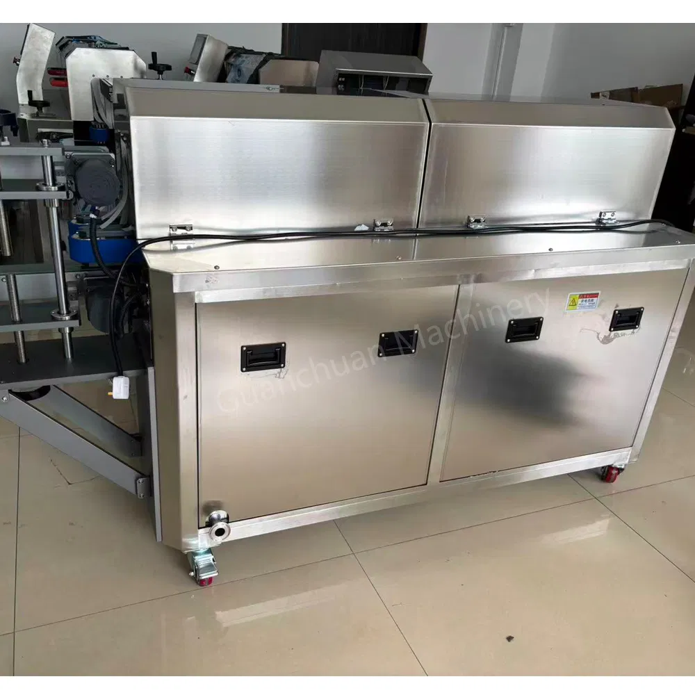 Pre-Filling Washing 6 Heads Sensor Perfume Cosmetic Wine Glass Bottle Jar Water Cleaning Air Rinsing Machine