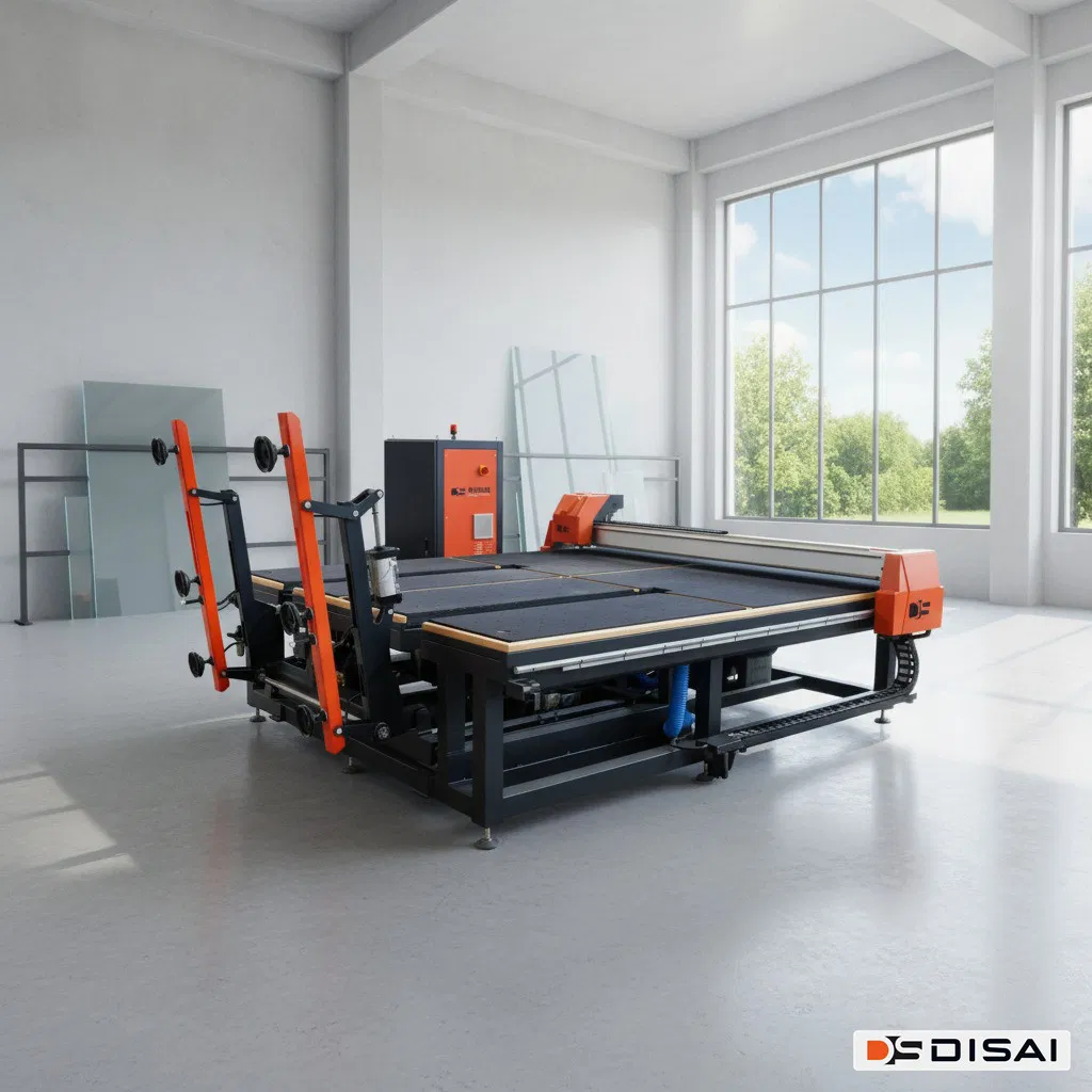 CNC Glass Cutting Machine Automatic Operation for Mirror and Laminated Glass