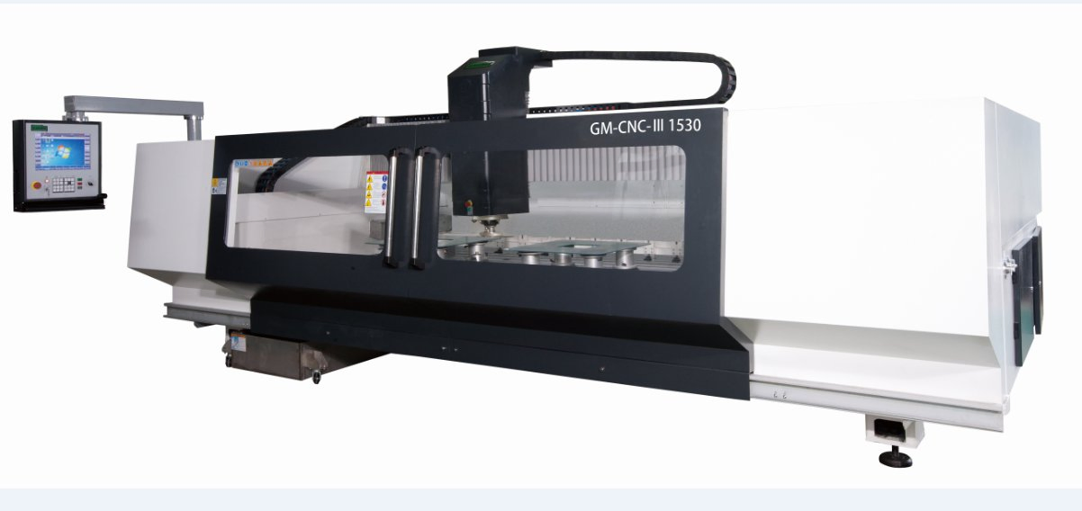 CNC Control Shaped Edging Milling Drilling Glass Processing Center
