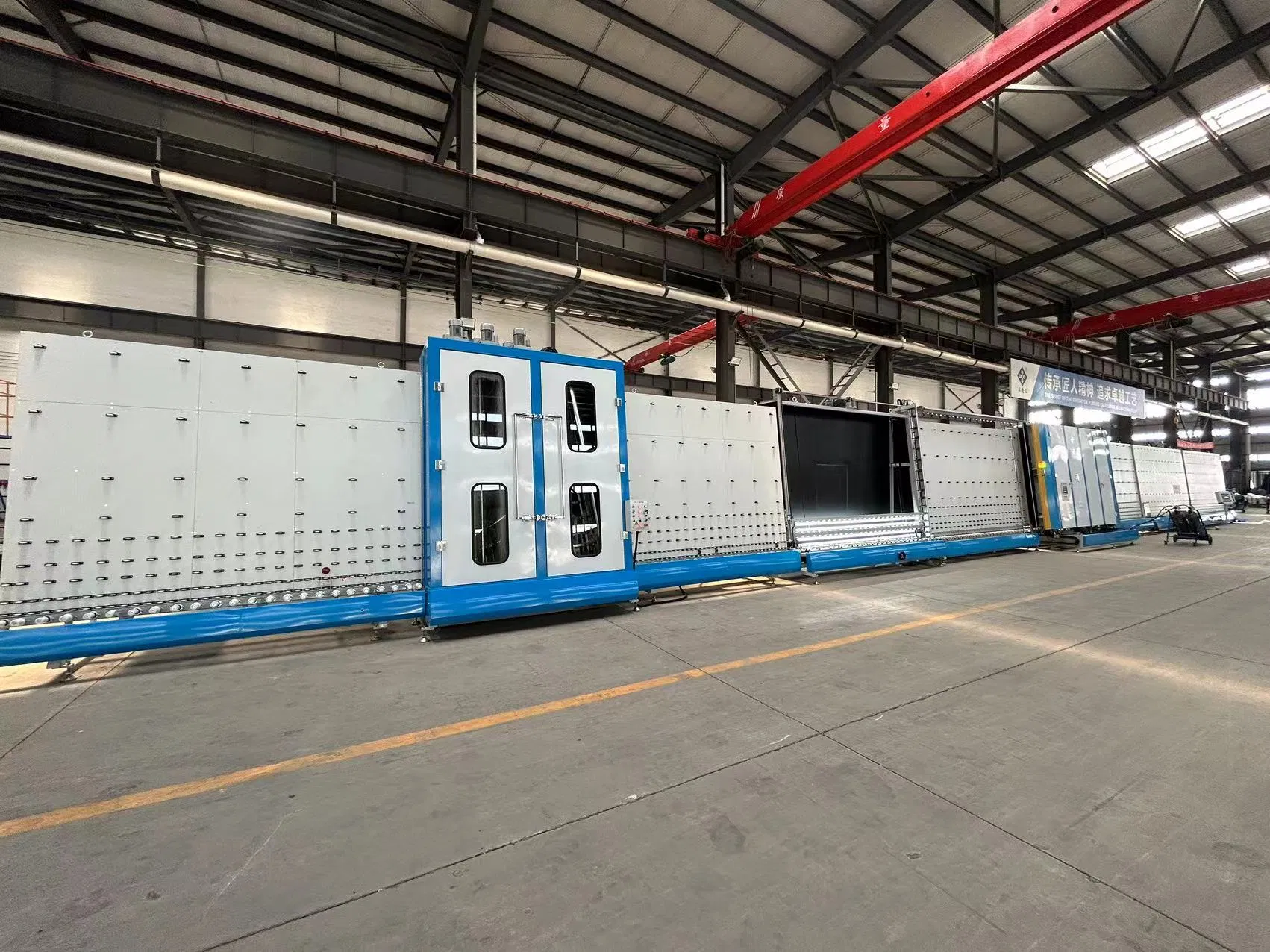 Automatic Insulating Glass Production Line with Gas Filling Function Online, High Quality, China