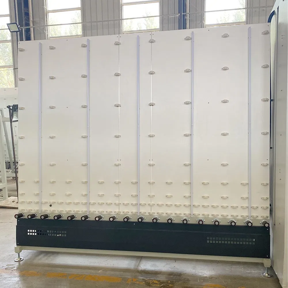 China Manufacturer Automatic Vertical Float Flat Low-E Glass Washer Glass Washing Drying Machine