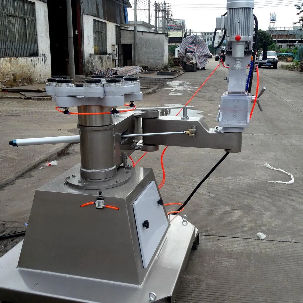 Irregular Glass Edging Round and Oval Beveling Shape Grinding Machine with Automatic Operation