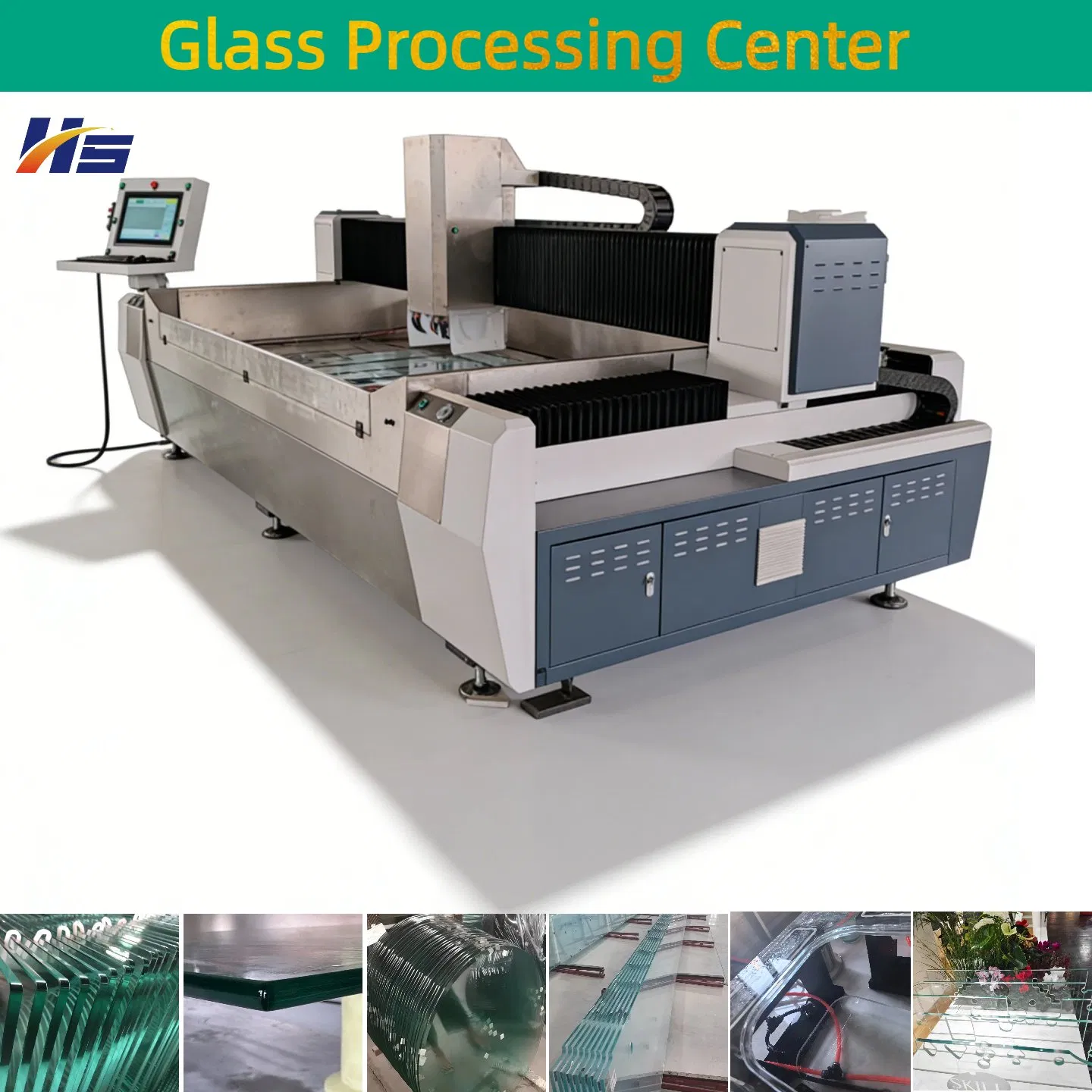 CNC Glass Processing Center for Architectural Glass &amp; Curtain Wall Manufacturing machine