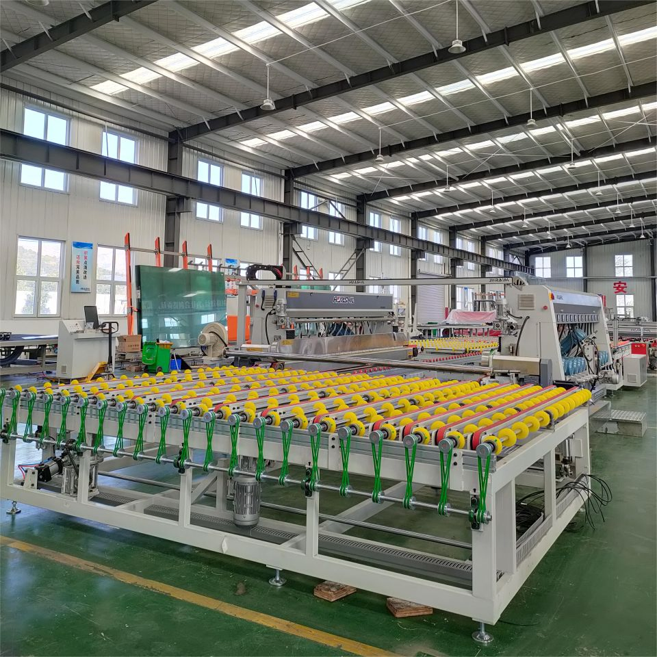 Double Side Glass Edging Machine for Fish Tank with Factory Price Bilateral Glass Edge Grinding Machine Glass Polishing Chamfering Processing Machine