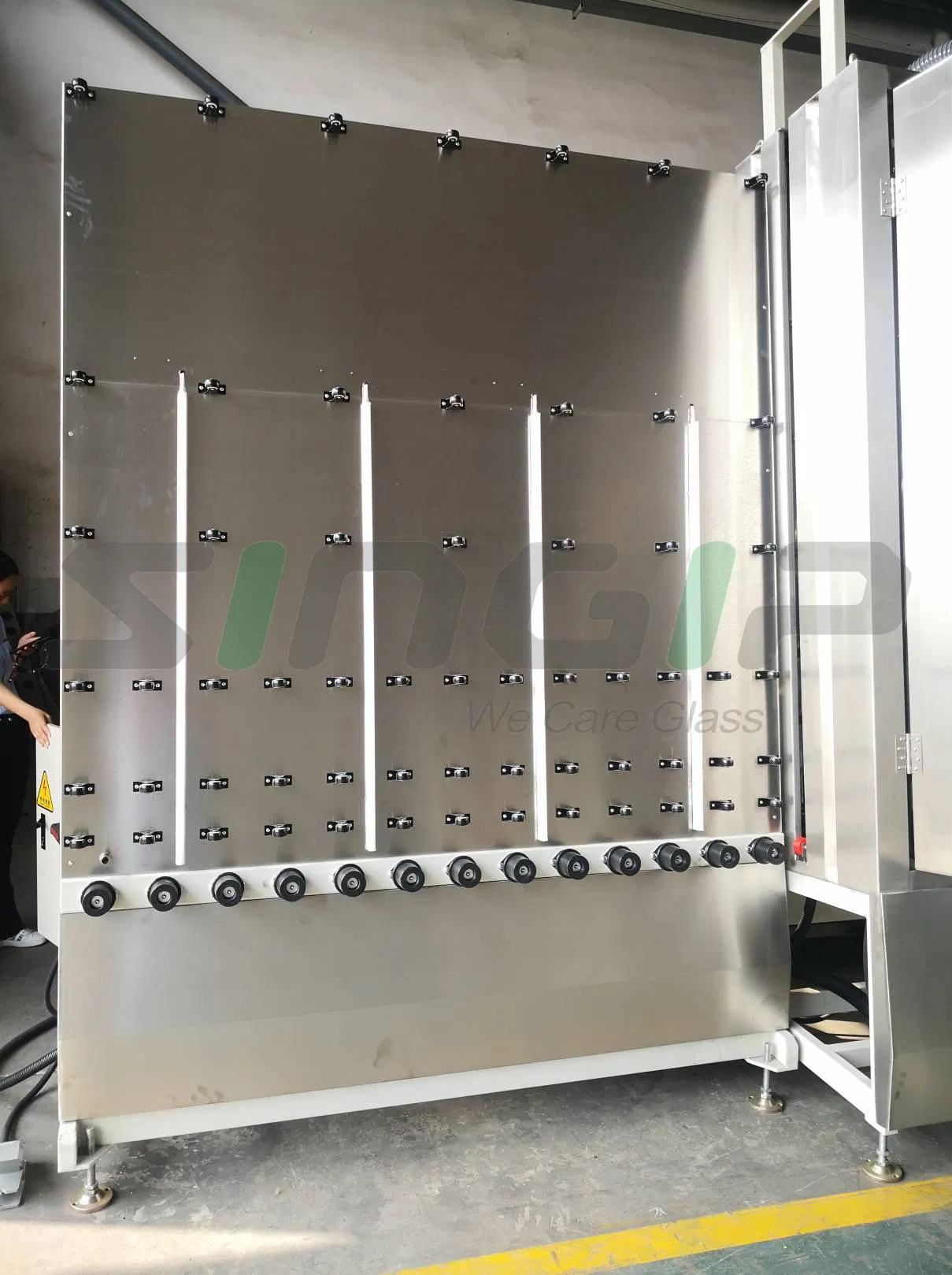 2.5m Vertical Glass Washing Machine Industrial Glass Washing Machine Washer