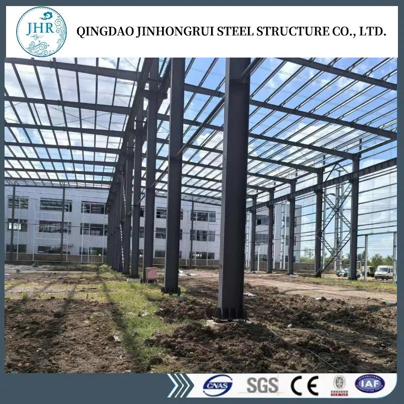 Customized Shape Steel Structure Storage with Prefabricated Drawing