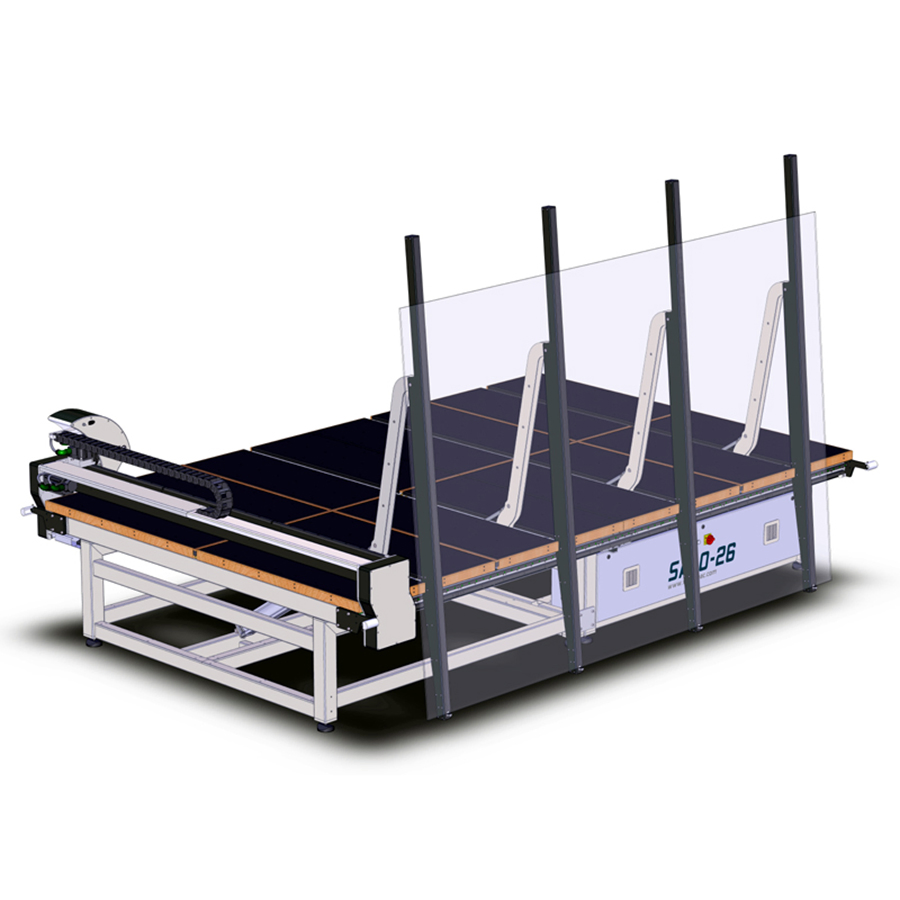 Automatic Laminated Glass Cutting Line EVA Laminated Glass Cutting Machine