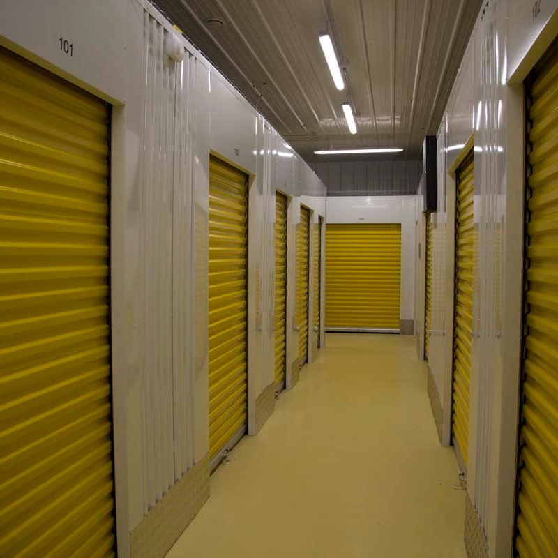Galvanized Steel Self-Storage in Good Quality Customized Design Self Storage Facility