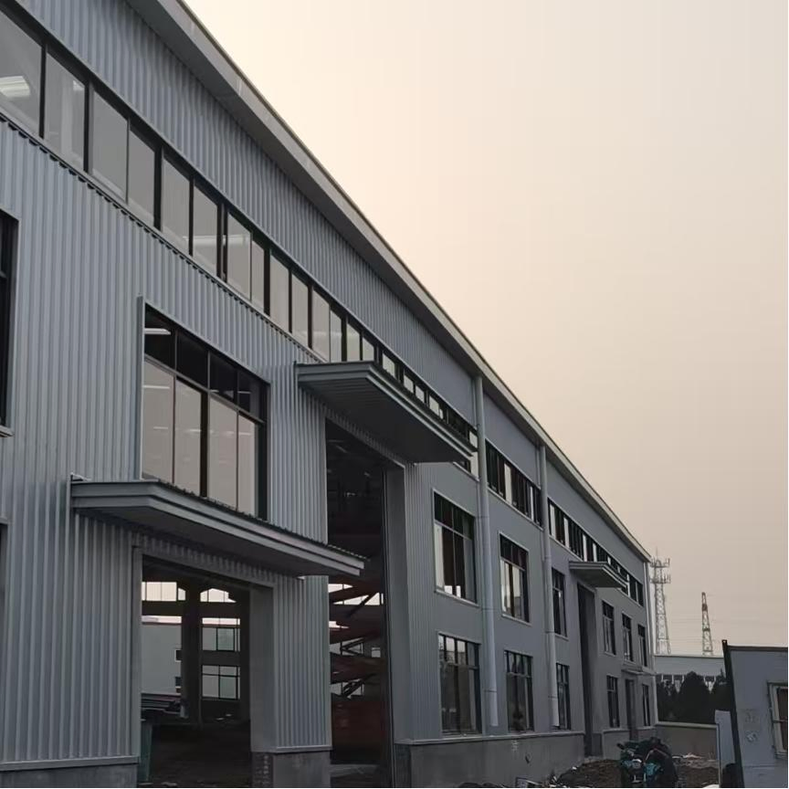 Cusotmized Steel Structure Construction Economical Prefabricated Metal Material Storage