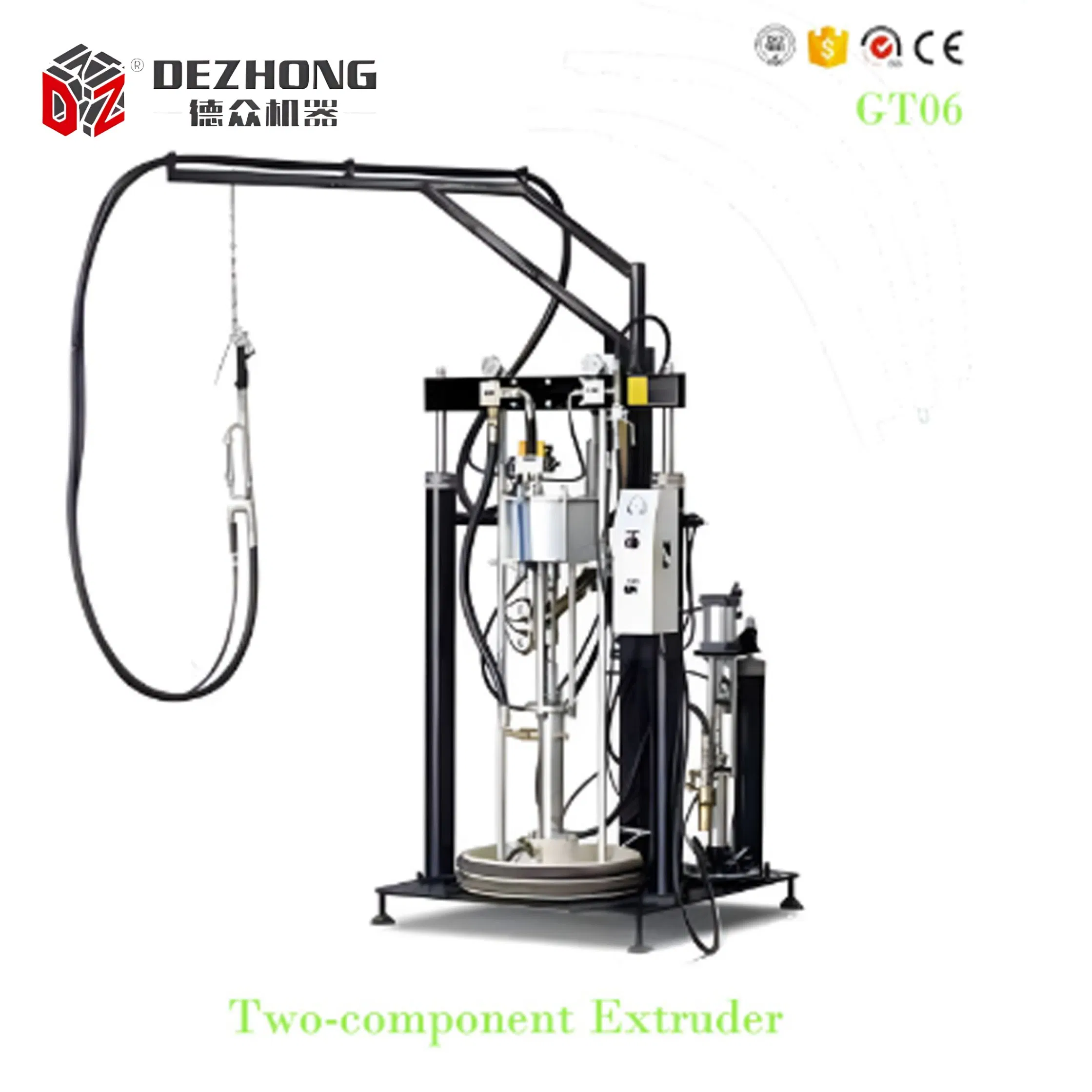 High Quality Insulated Insulating Glass Two Component Silicone Sealant Extruder for Igu Double Glazing Glass Machine