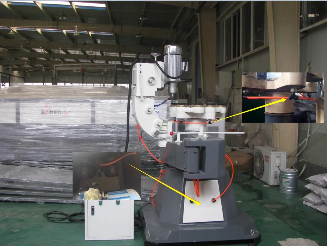 Shape Glass Round Corner Edging Machine