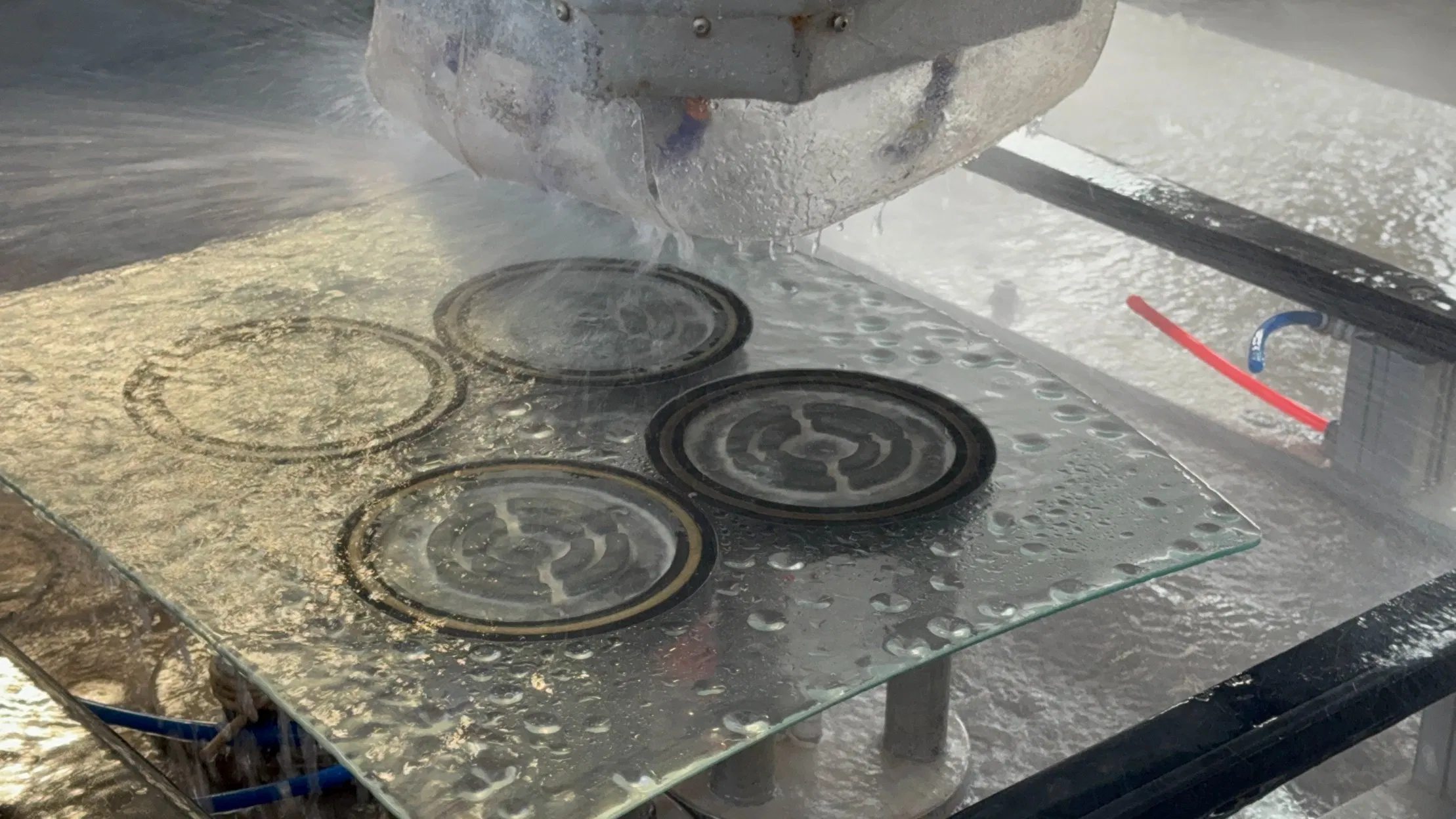 Precision CNC Glass Machine for Advanced Drilling, Cutting, and Grinding