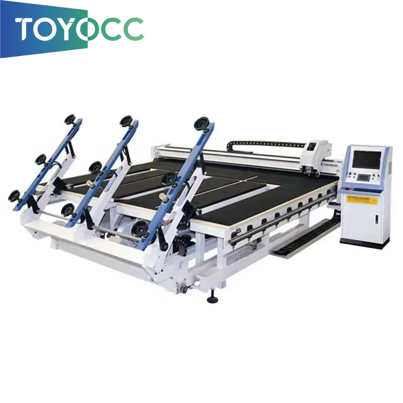 CNC Cutting Machine for Processing Insulating Glass Slab Stone Tempered Glass Laminated Glass Automatic Glass Cutting Machinery with Loading and Breaking
