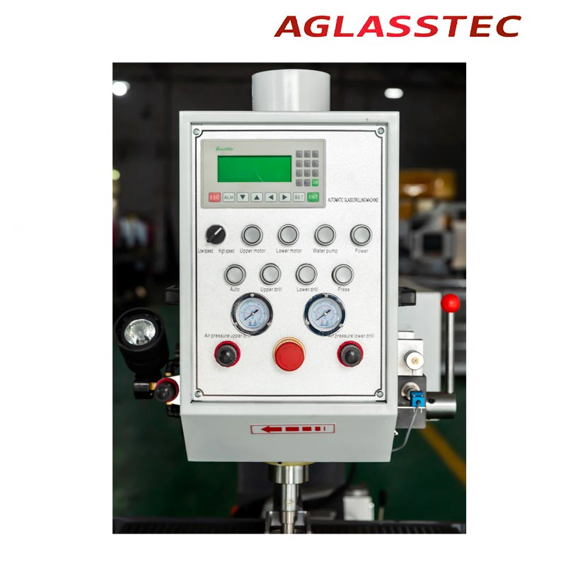 High Efficiency Automatic Horizontal Glass Drilling Machine for Tempered Guardrail Glass and Shower Doors Glass