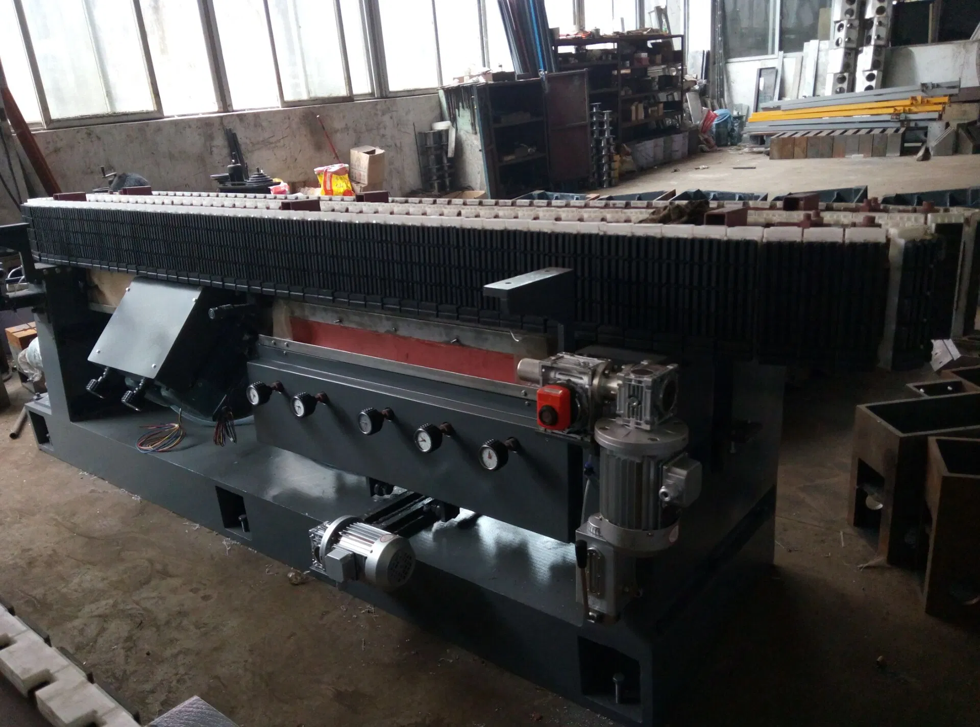 Double Function Flat and 45 Degree Arris Edging Glass Machine
