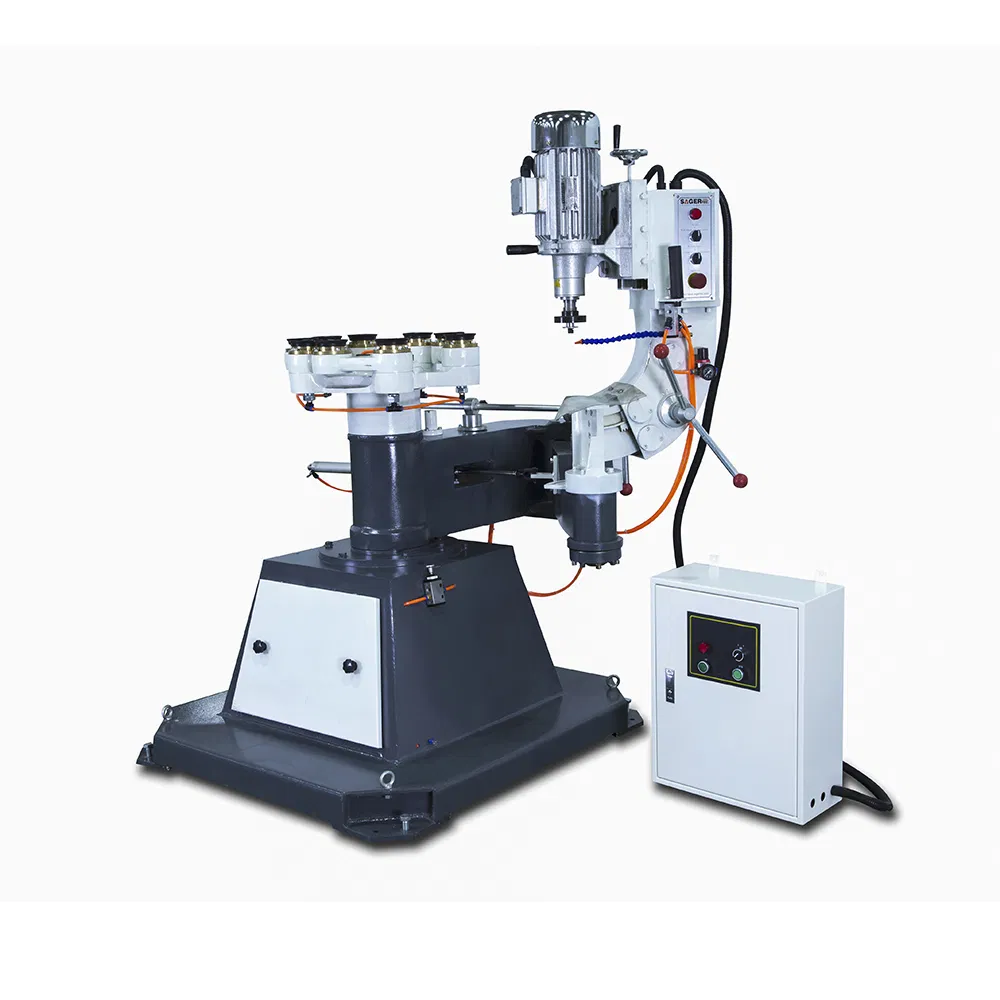Glass Glass Shape Edging Glass Machine for Og and Round Edge Processing
