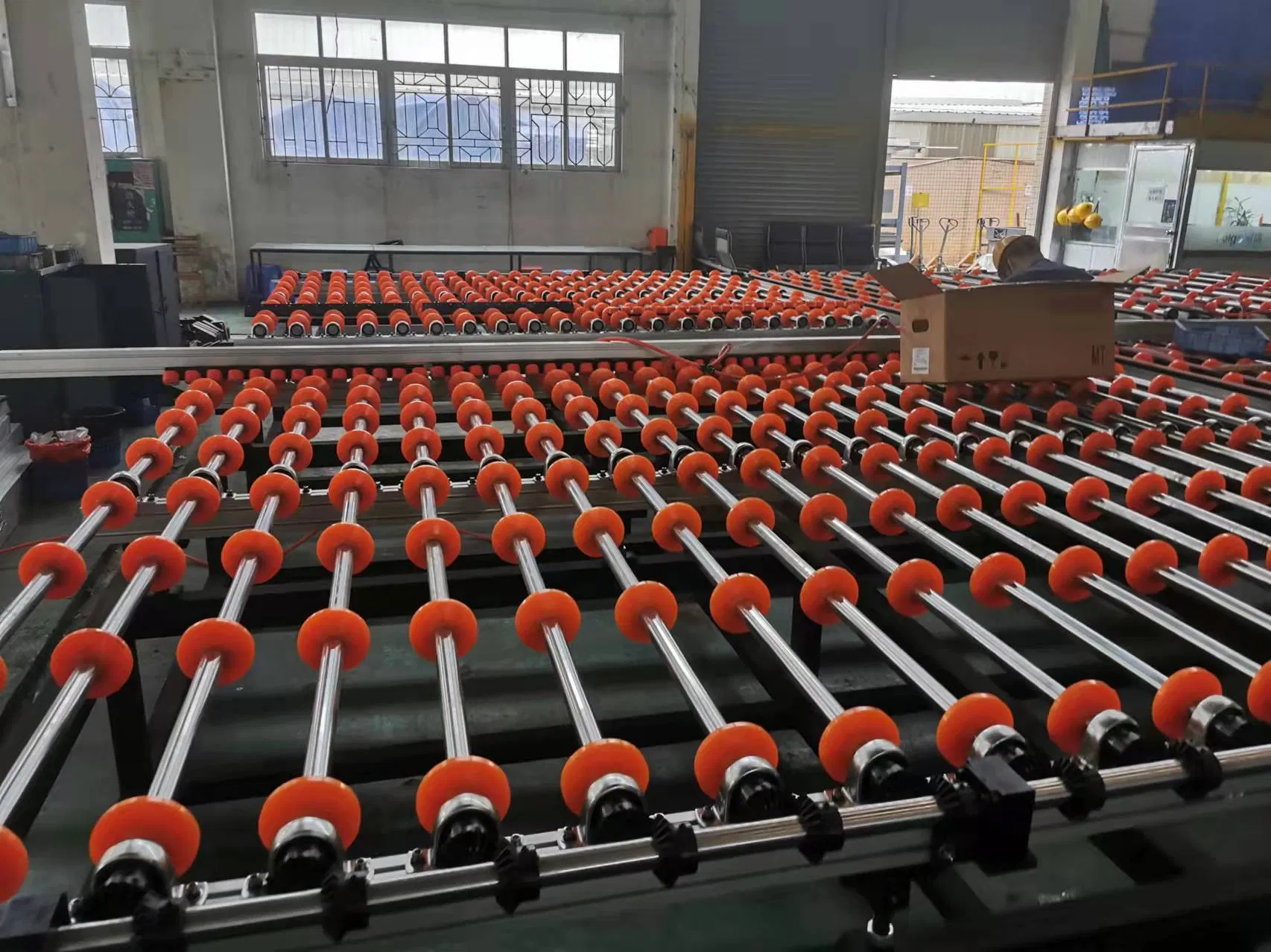 Flat Glass Production Line High Speed Smart Double Edging Machine for Making Glass