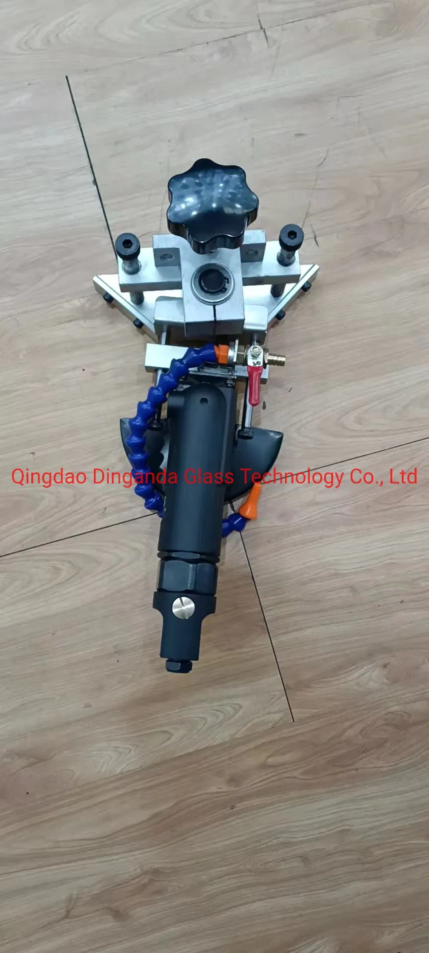 Pneumatic Powered Glass Chamfering Machine Glass Edging Machine Manual Glass Safety Corner Edging Machine