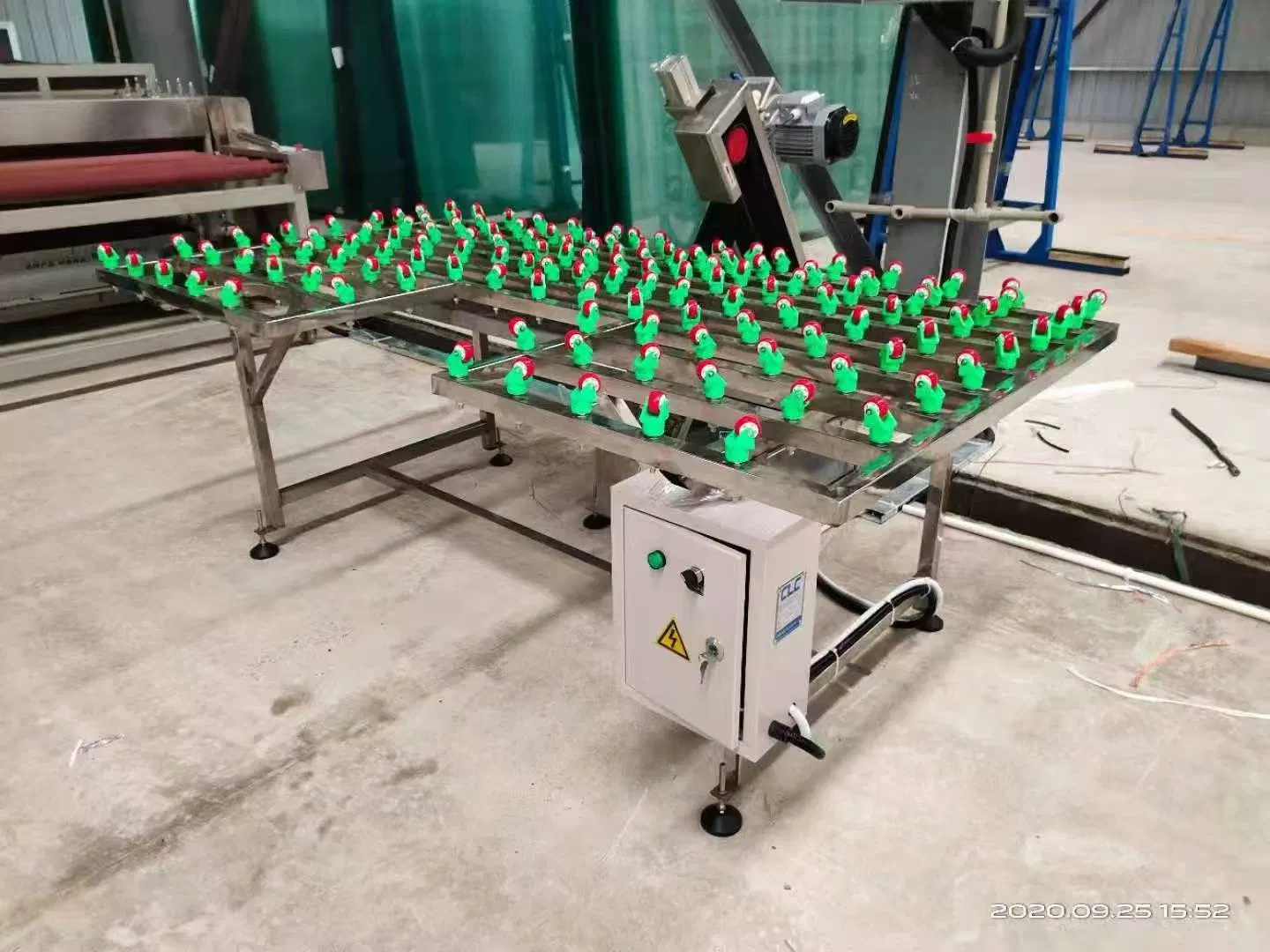 Glass Edging Machine with Wheel Belt Edge Grinding Machine