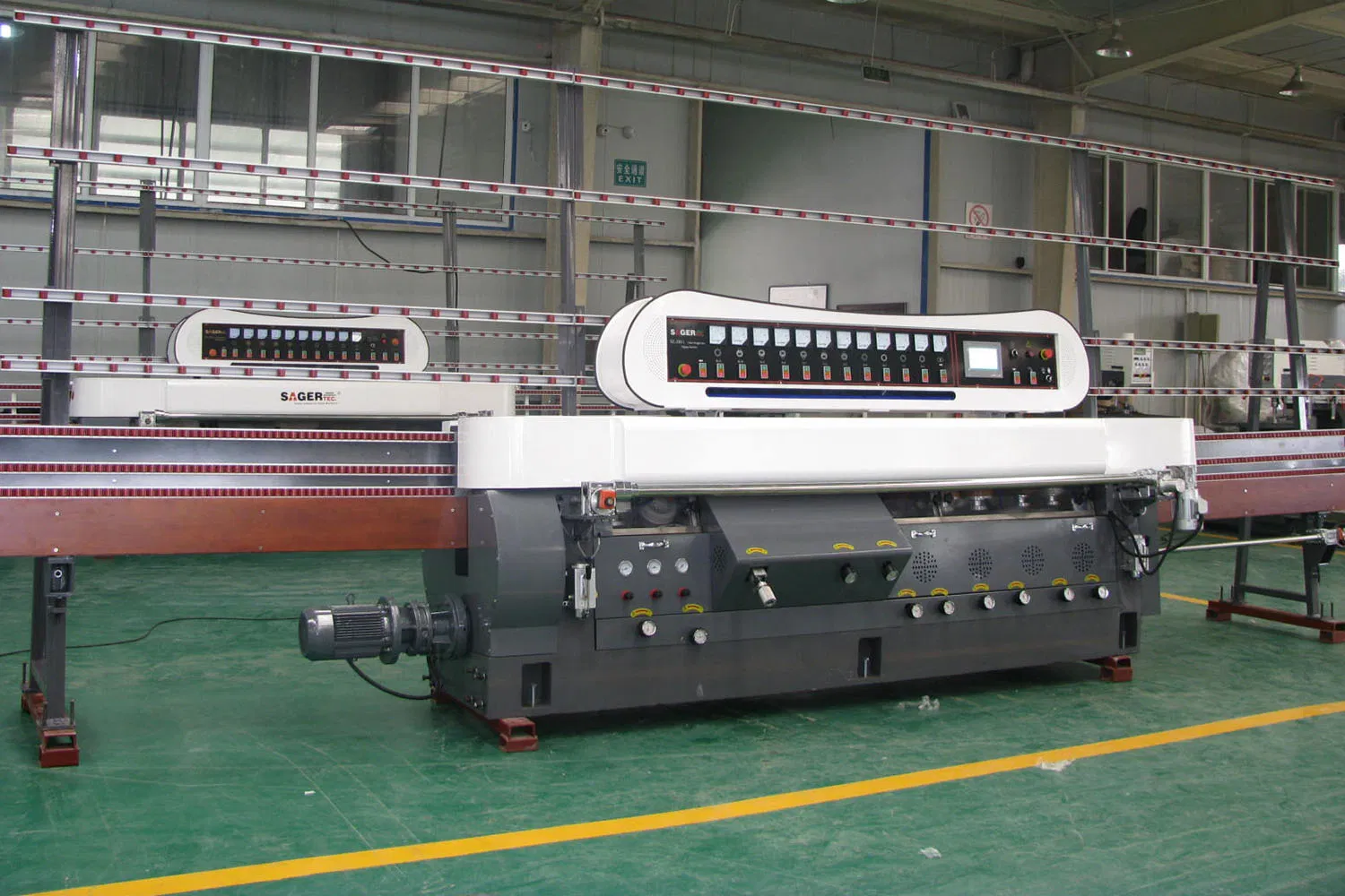 Flat Glass Edge Grding Machine Glass Edging Machine Glass Polishing Machine