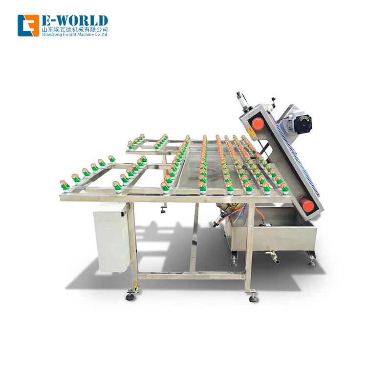 Sand Belt Simple Glass Edging Grinding Polishing Machine with Water