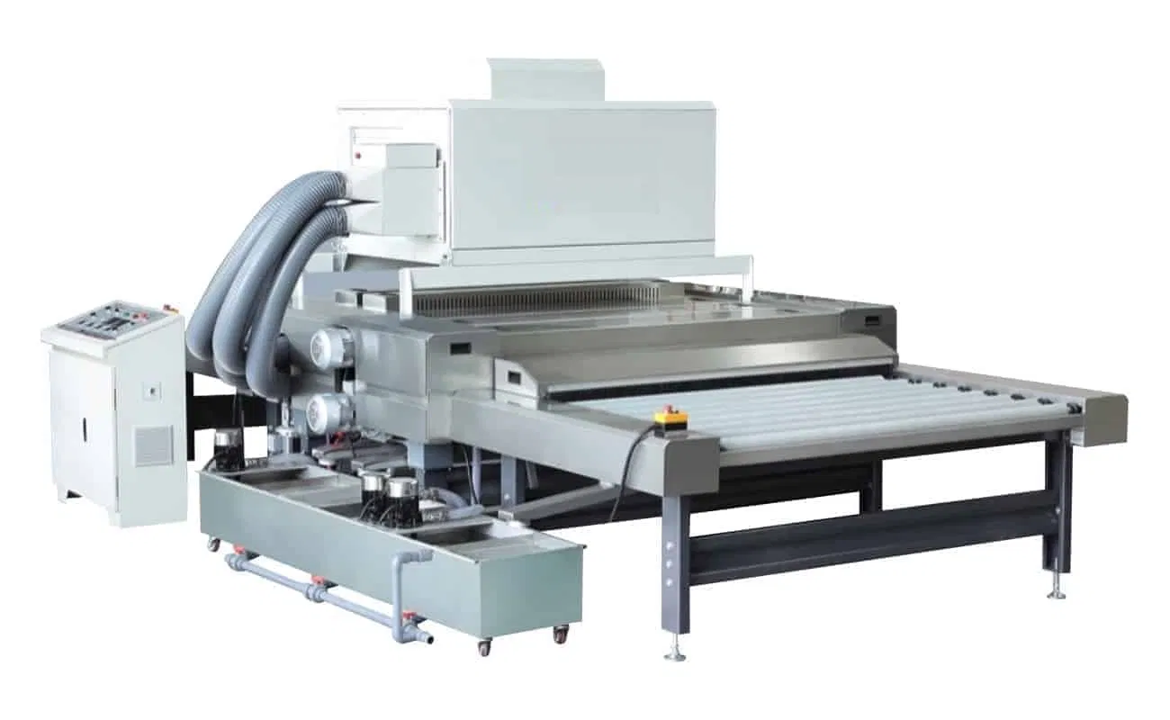 Horizontal Glass Washing Machine Guangdong Hot Air Dryer 1.2m Glass Washing Machine