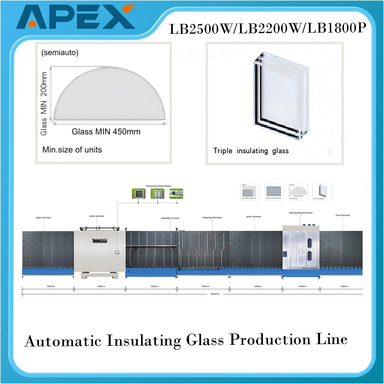 Quality Supplier Double Layer Auto Glass Making Machine Insulating Glass Production Line