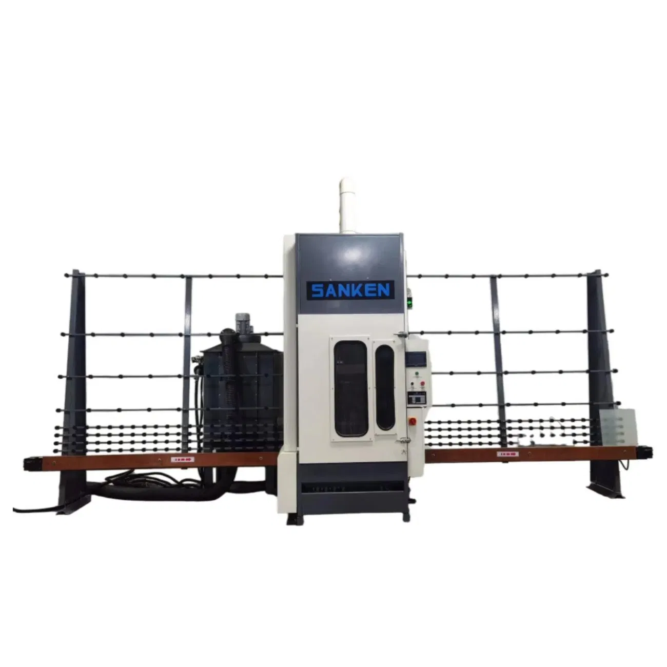 Sanken Vertical Glass Sand Blasting Machine for Mirror Toughened Glass Plant