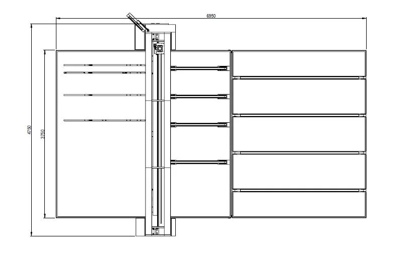 CNC Laminated Glass Cutting Machine Flow Chart